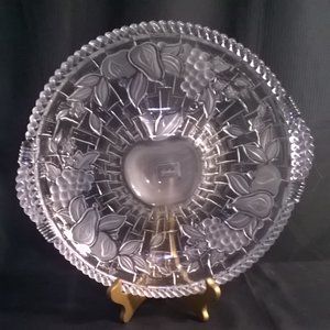 Vintage Stunning Gorham Crystal Chip N Dip